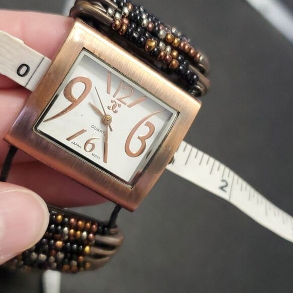 *Sale* Safety pin beaded watch - Picture 6 of 10